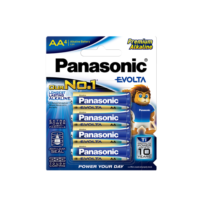 Panasonic Evolta AA Premium Alkaline battery