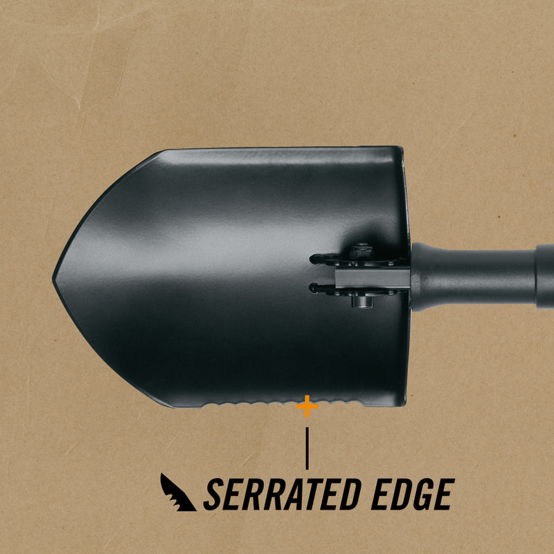 Gerber E-Tool - No Sheath - Serrated Edge - Assembled in USA
