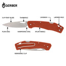 Gerber LST Clip Folding Fine Edge