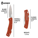 Gerber LST Clip Folding Fine Edge