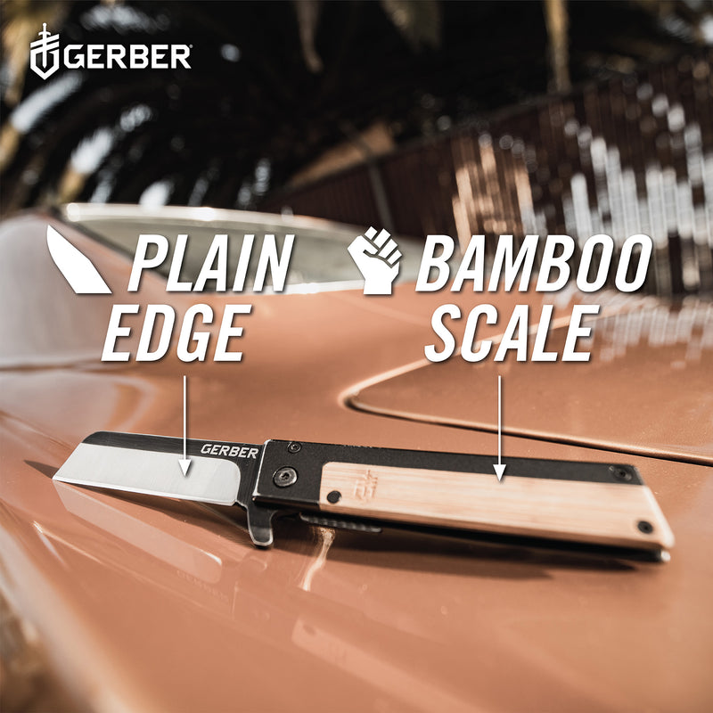 Gerber Quadrant - Bamboo - Fine Edge