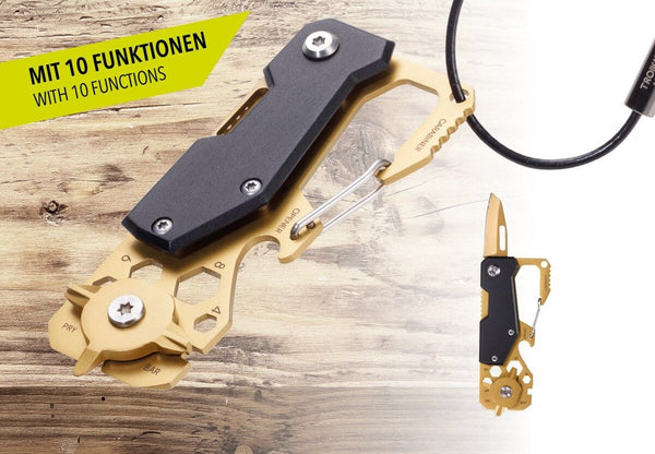 Troika Toolinator Mini tool Gold