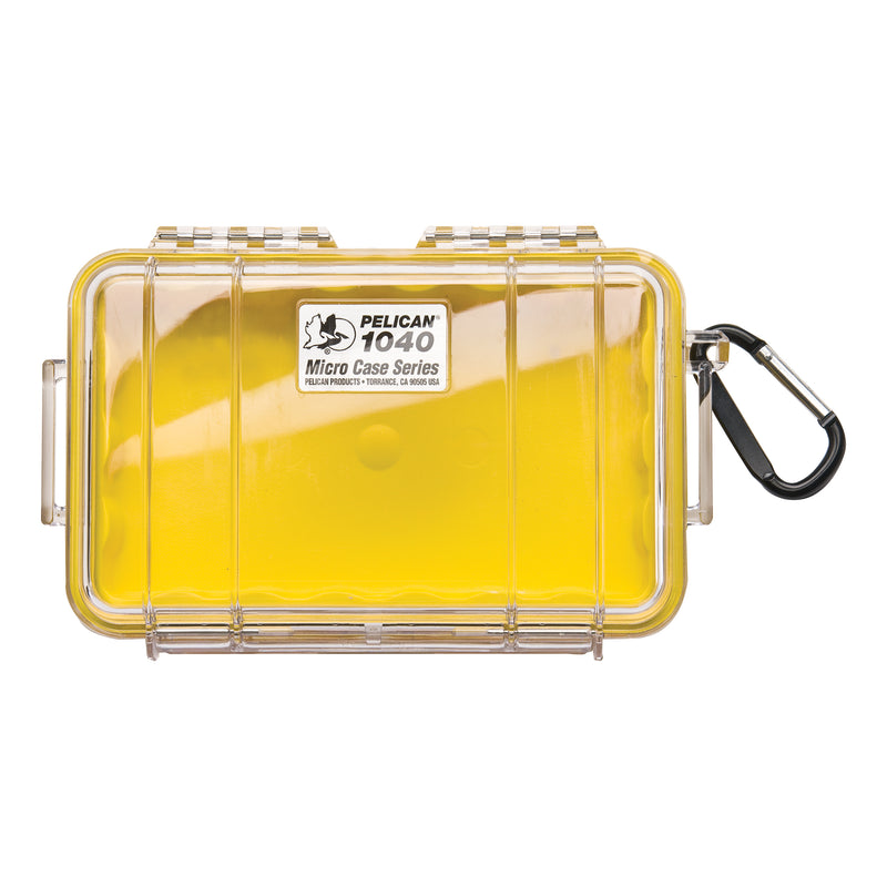 Pelican 1040 Micro Case Clear Yellow