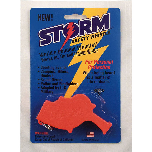 Rothco US Navy Storm All Weather Whistle Orange