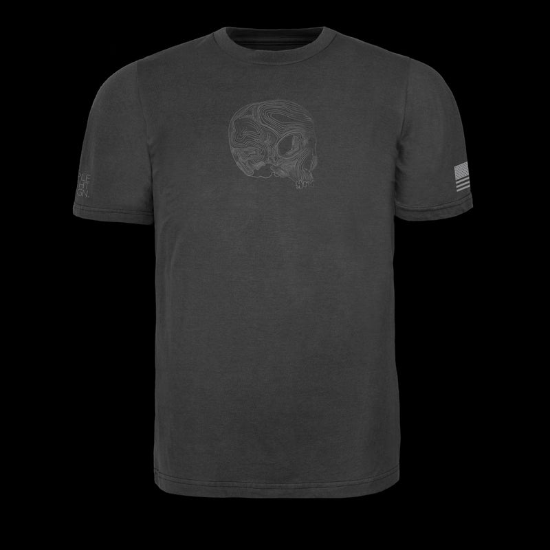 TAD Topo Skull T-Shirt Grey