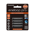 Panasonic 4 AAA eneloop pro NiMH rechargeable batteries