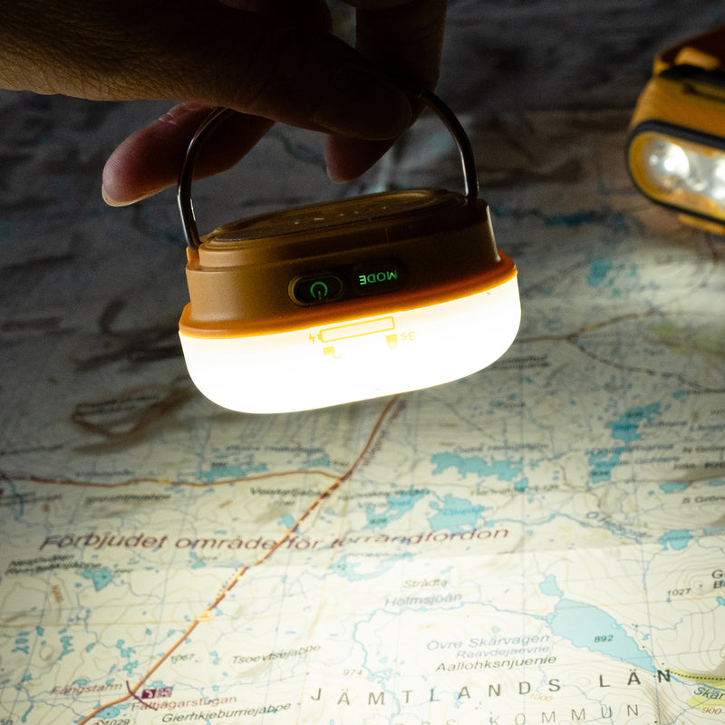 Silva Glow Lantern - 3AAA - White/Warm LED - 250 lumens