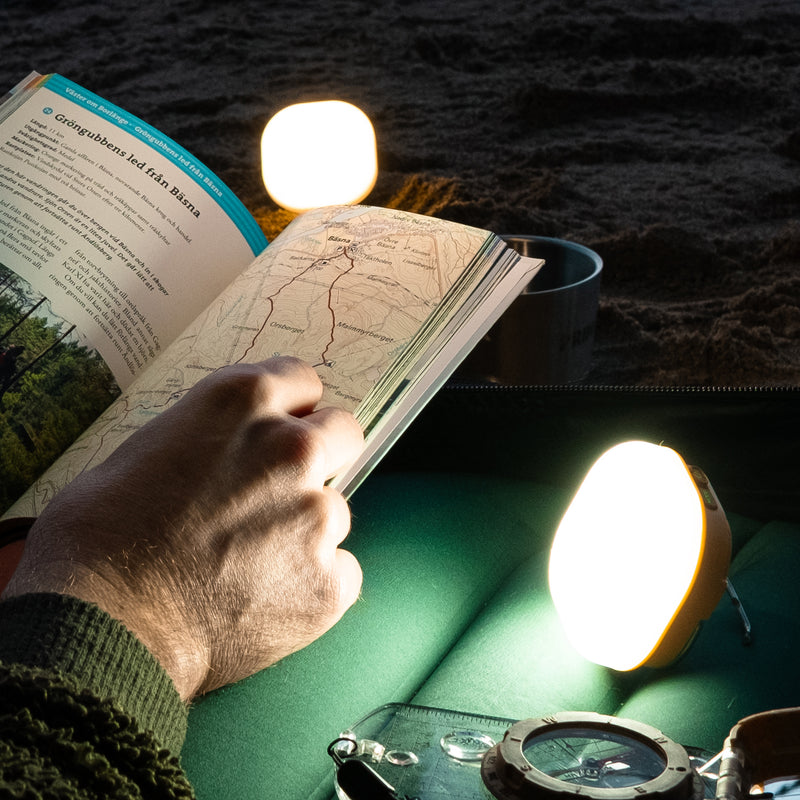 Silva Glow Lantern - 3AAA - White/Warm LED - 250 lumens