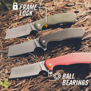 Gerber Asada D2 Clip Folding Micarta