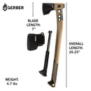 Gerber Bushcraft Axe Coyote Brown