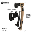 Gerber Bushcraft Hatchet Coyote Brown