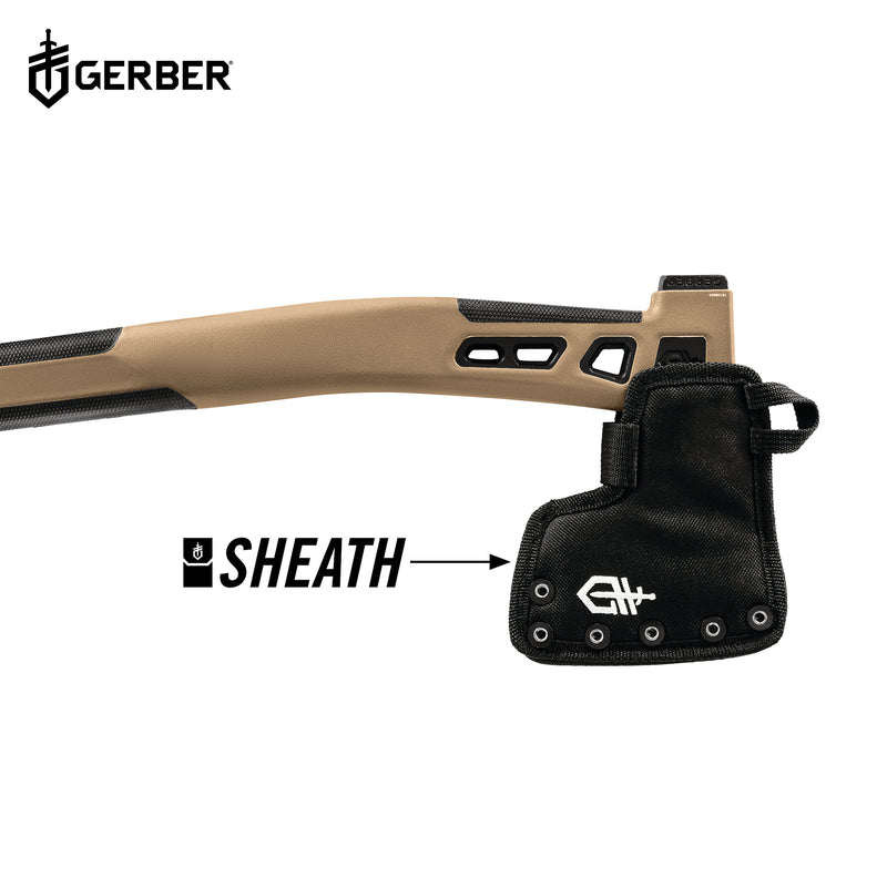 Gerber Bushcraft Hatchet - Coyote Brown