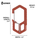 Gerber Carabiner Keychain Tool