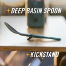 Gerber ComplEAT Folding Multi-Fork with kickstand on a table