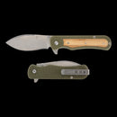 Gerber Confidant Clip Folding - OD Green Bamboo - Fine Edge - 440A