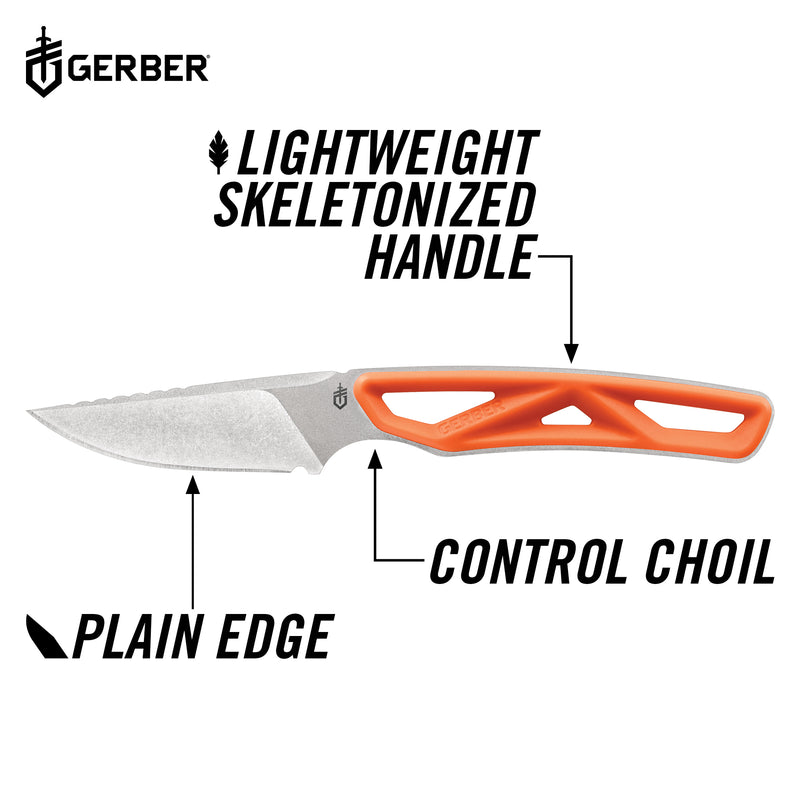 Gerber Exo-Mod Caper - Orange - Fine Edge