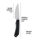 Gerber Forefront Fixed Blade - Drop Point - Fine Edge - 420HC - Made in USA