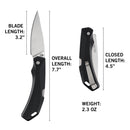 Gerber Forefront Folder Clip Folding - Fine Edge - 420HC - Made in USA