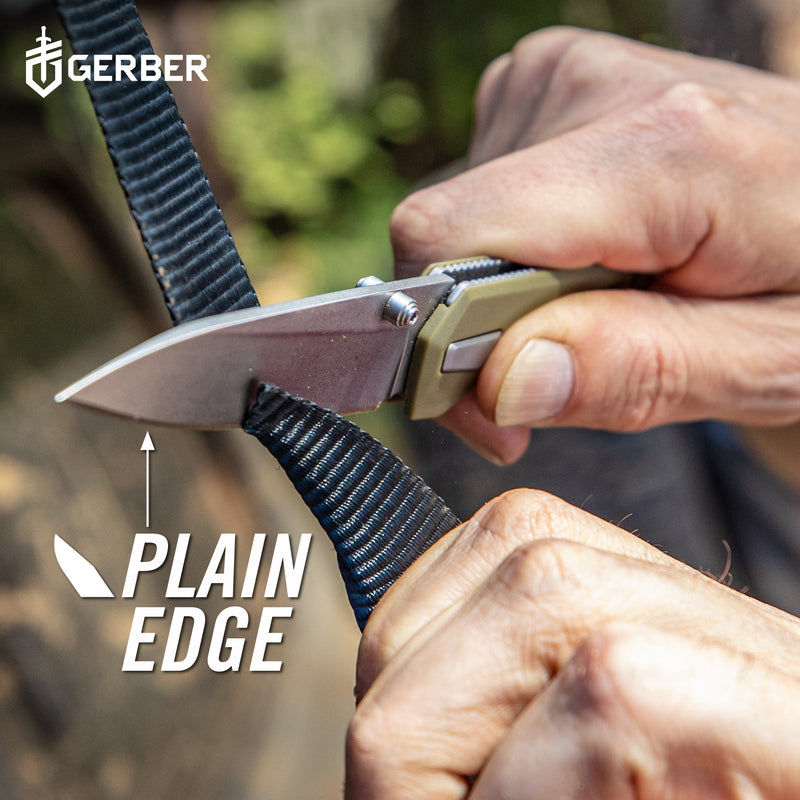 Gerber Fuse - Flat Sage - Fine Edge