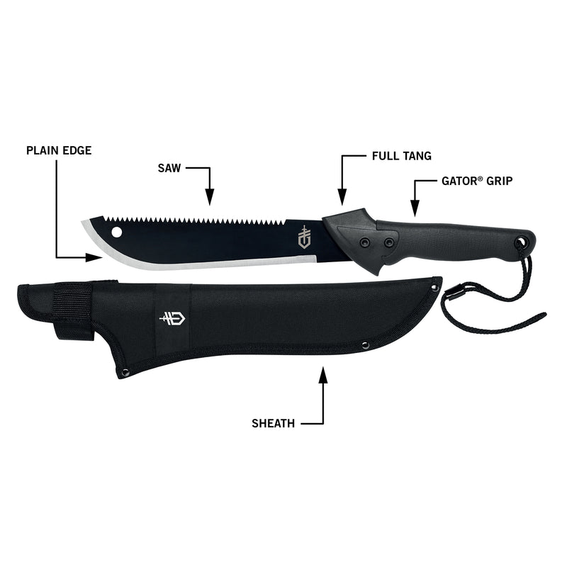 Gerber Gator® Machete Jr, Nylon Sheath