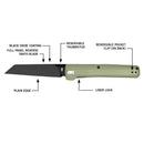 Gerber Pledge Reverse Tanto Lichen Green