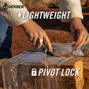 Gerber Scout Drop point Grey