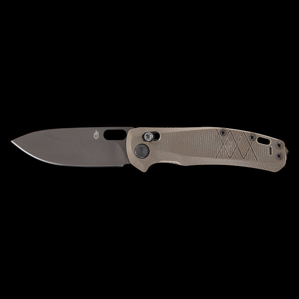 Gerber Scout - Drop point - Fine edge - Grey