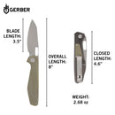 Gerber Slimsada D2 Micarta