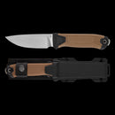 Gerber Strongarm Camp MagnaCut Fixed Blade Knife - Fine - Stonewash - Made in USA