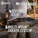 Gerber Strongarm Camp MagnaCut Fixed Blade Knife - Fine - Stonewash - Made in USA