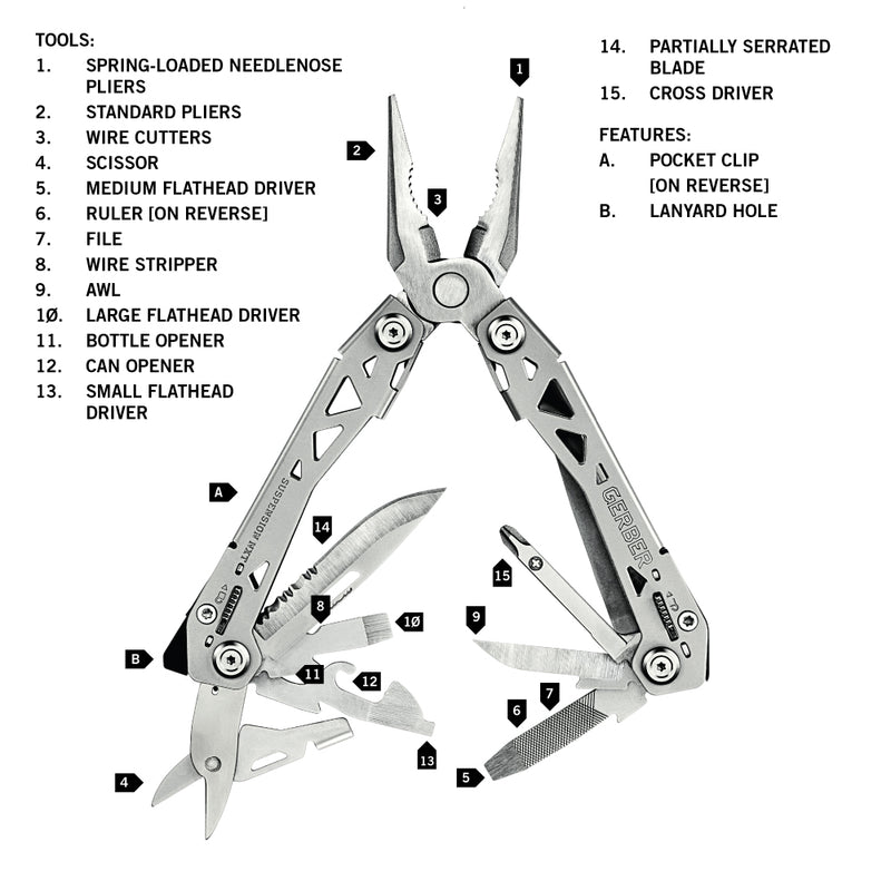 Gerber Suspension-NXT Compact Multi-tool