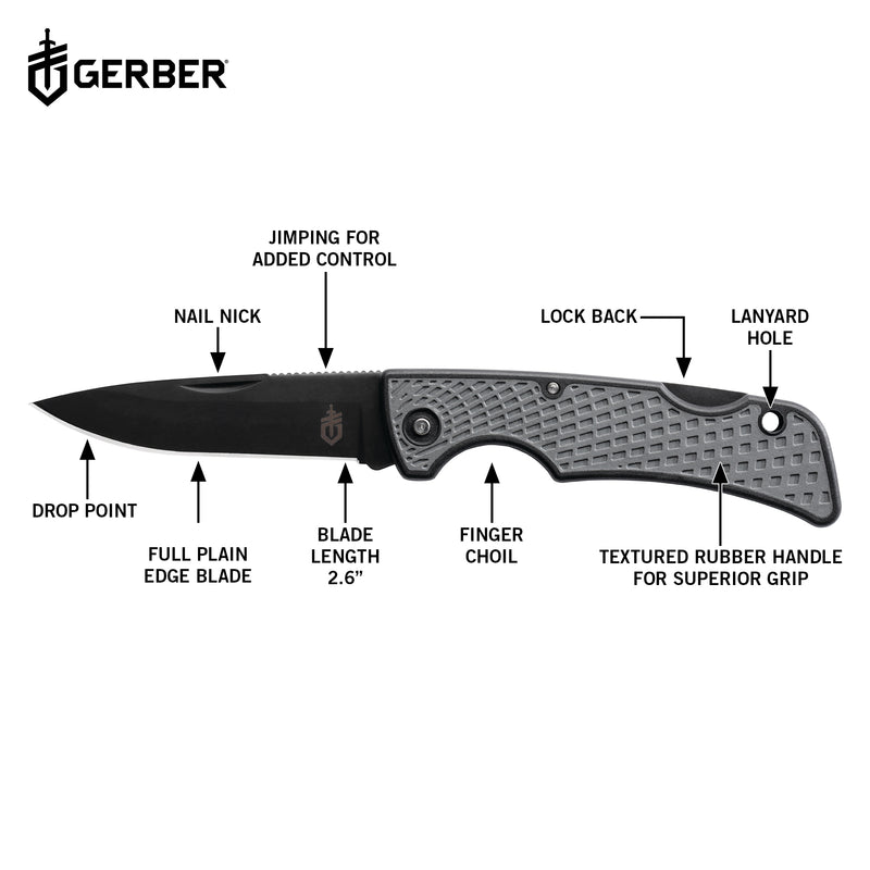 Gerber US1 Pocket Knife - Fine Edge, 420HC