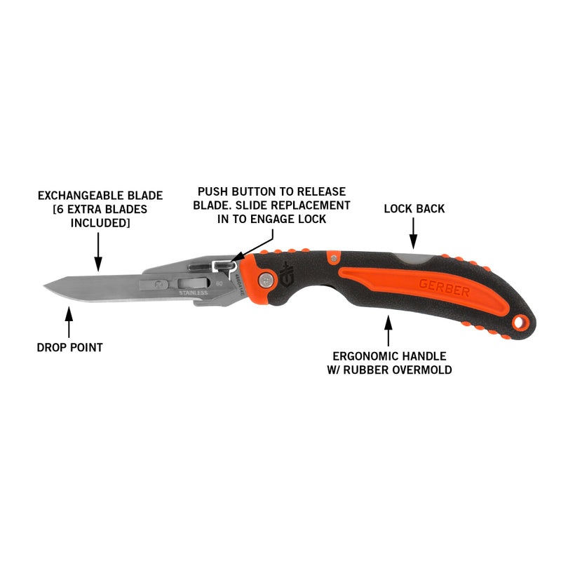 Gerber Vital Pocket Folder - 420HC