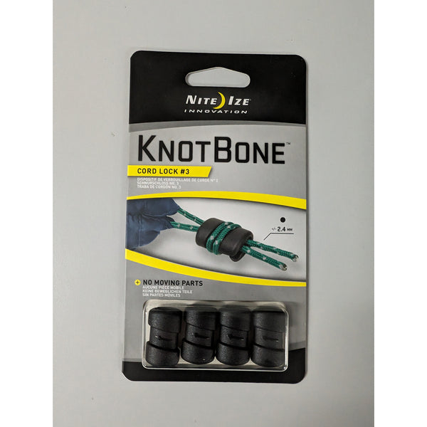 Nite Ize KnotBone Cord Lock #3 - 4-pack