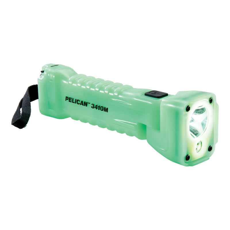 Pelican 3410M LED - Magnet - 3AA - Photoluminescent body - 653 lumens