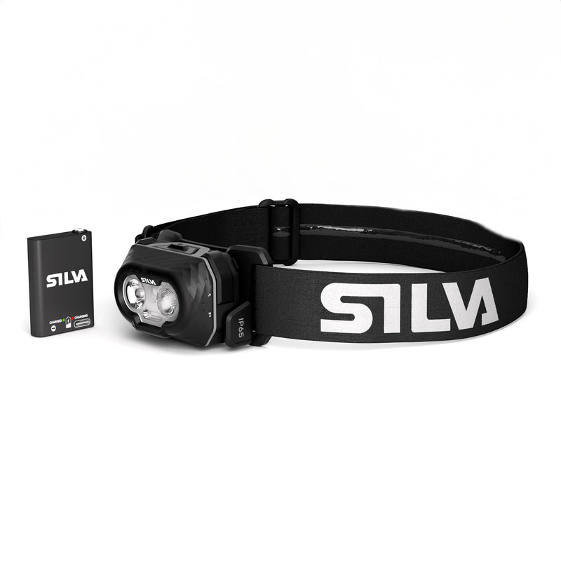 Silva Discover Hybrid - USB-C rech or 3AAA - 2 SHP LEDs, 1 x Red/Orange LED - 500 lumens