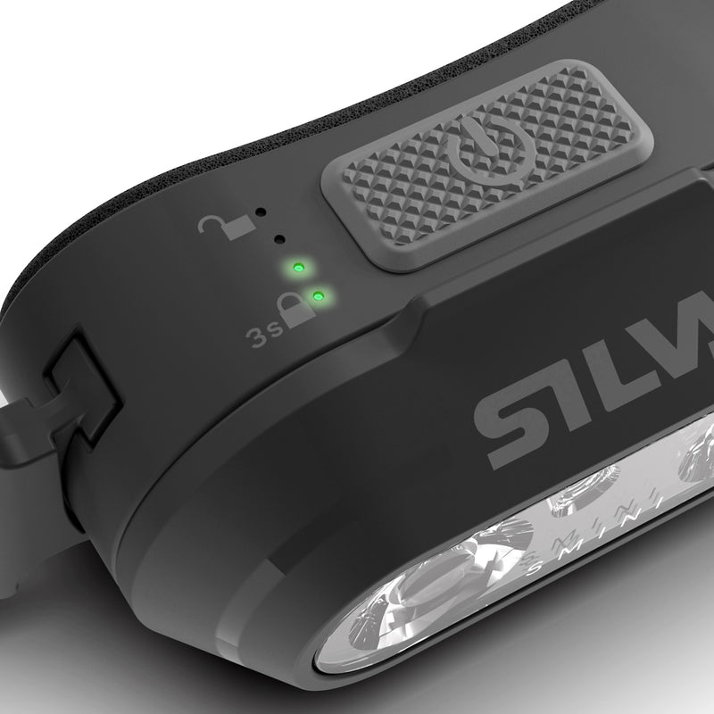 Silva Smini Fly - USB-C rech. - 2 semi high power LEDs - 1 red LED - 250 lumens