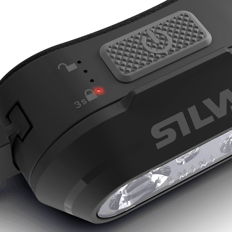 Silva Smini Fly - USB-C rech. - 2 semi high power LEDs - 1 red LED - 250 lumens