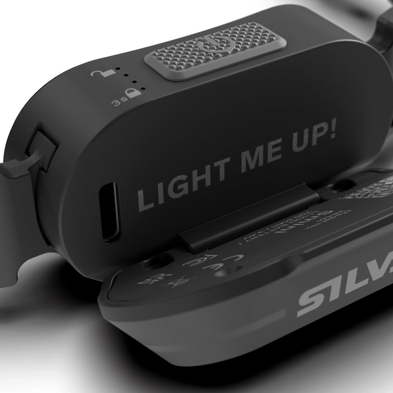 Silva Smini Fly - USB-C rech. - 2 semi high power LEDs - 1 red LED - 250 lumens