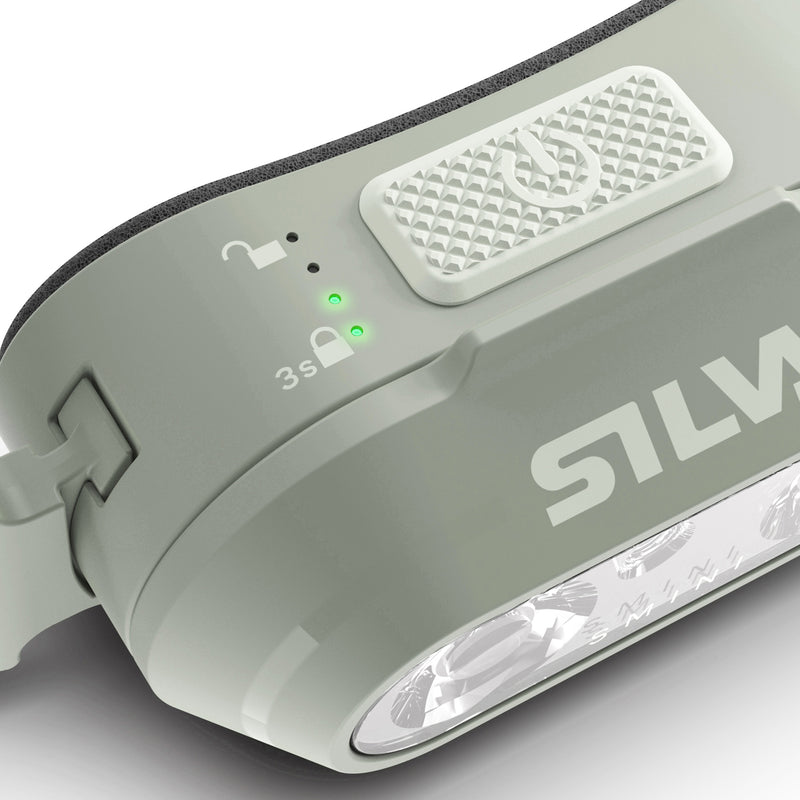 Silva Smini Fly - USB-C rech. - 2 semi high power LEDs - 1 red LED - 250 lumens