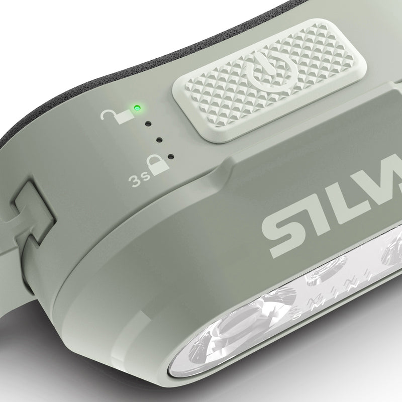 Silva Smini Fly - USB-C rech. - 2 semi high power LEDs - 1 red LED - 250 lumens