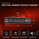 Streamlight PolyTac 1X USB - SL-B9 USB-C - Multi-Fuel - 500 lumens - Assembled in USA