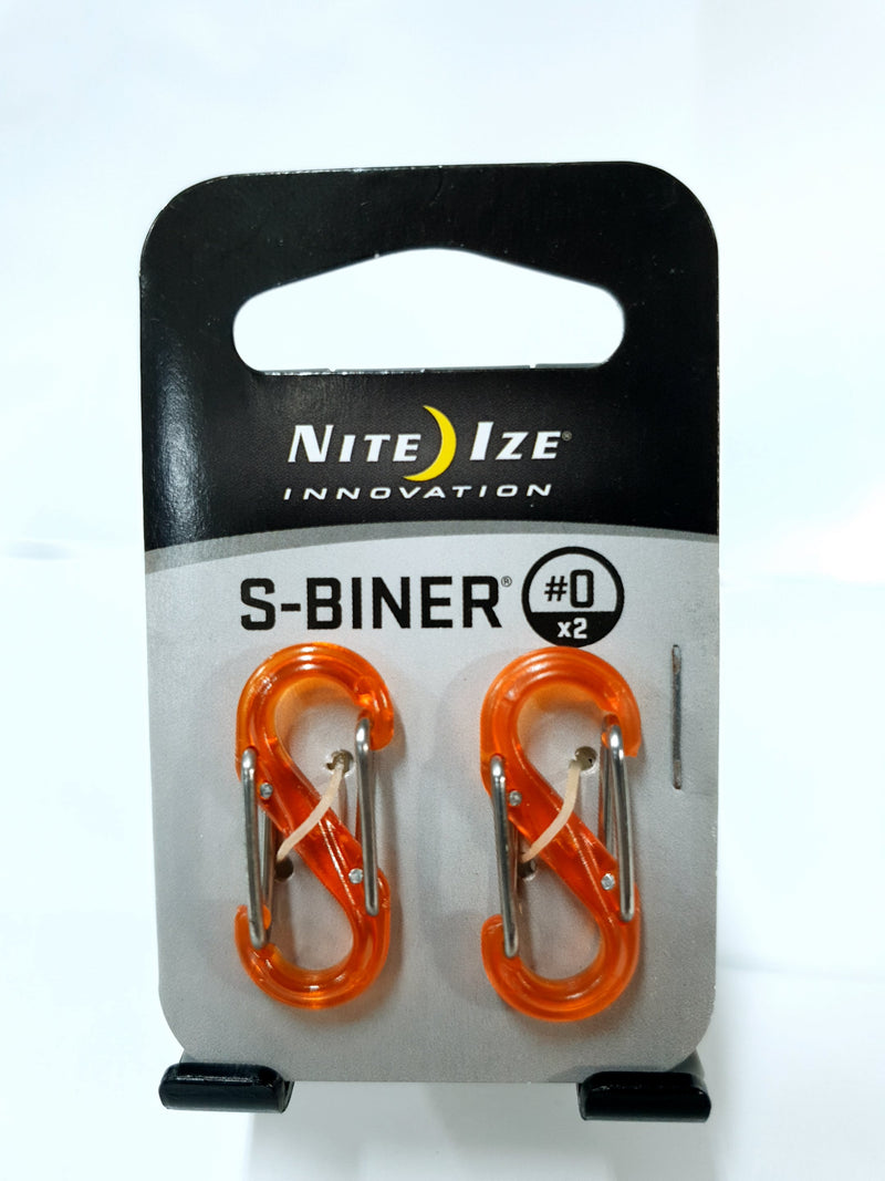 Nite Ize Plastic S-Biner Size 0 Translucent Purple