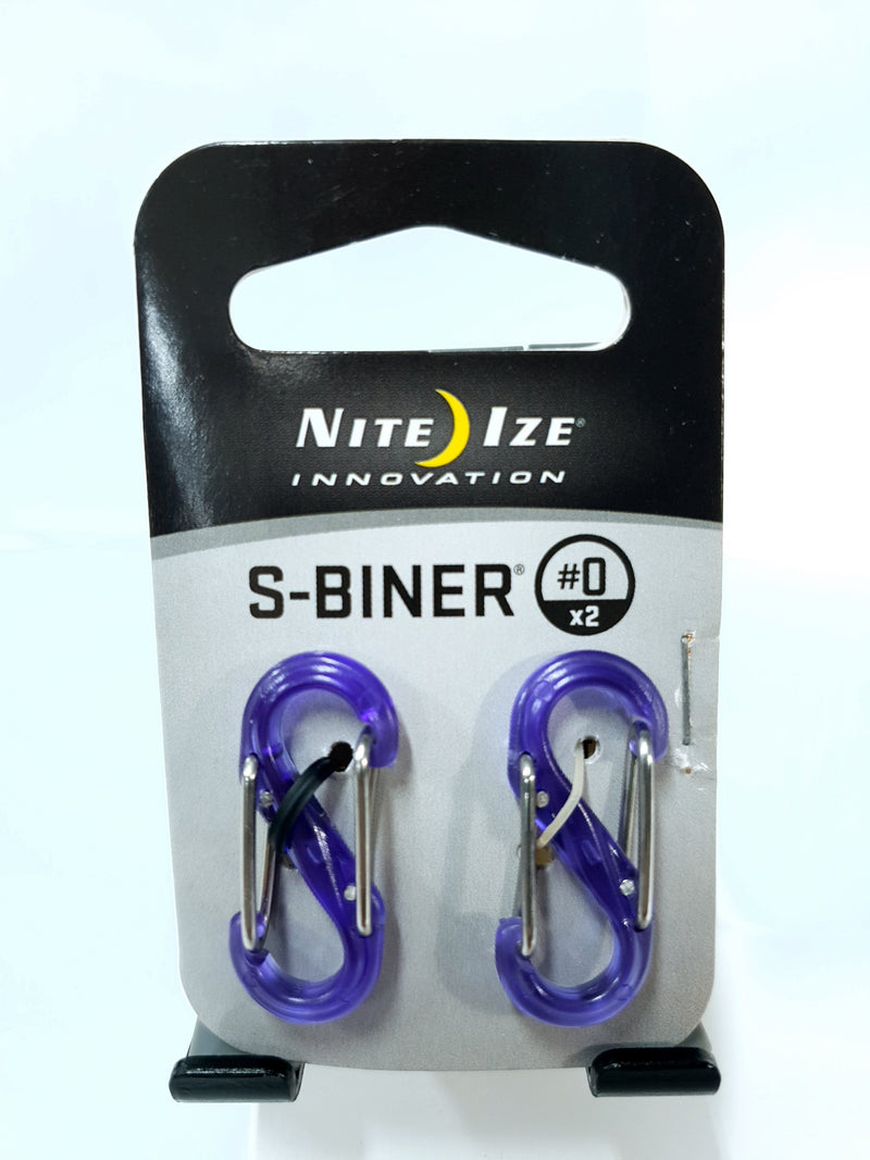 Nite Ize Plastic S-Biner Size 0 Slate