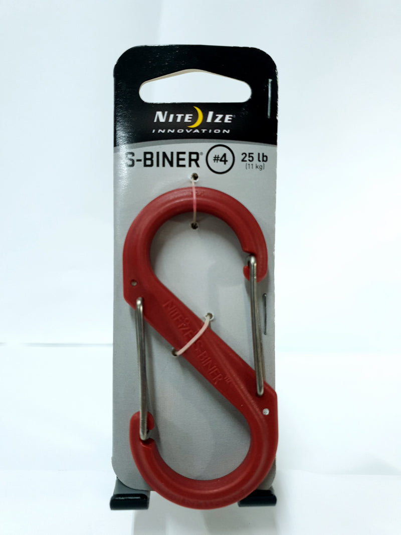 Nite Ize Plastic S-Biner Size 4 Yellow