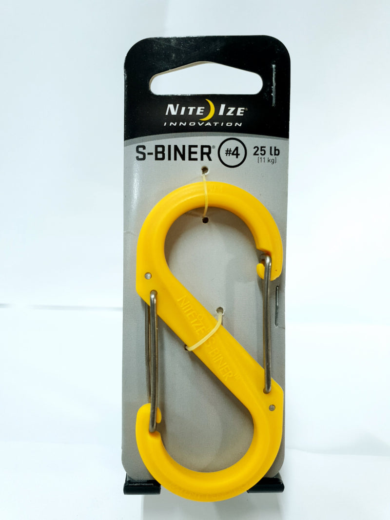 Nite Ize Plastic S-Biner Size 4 Orange