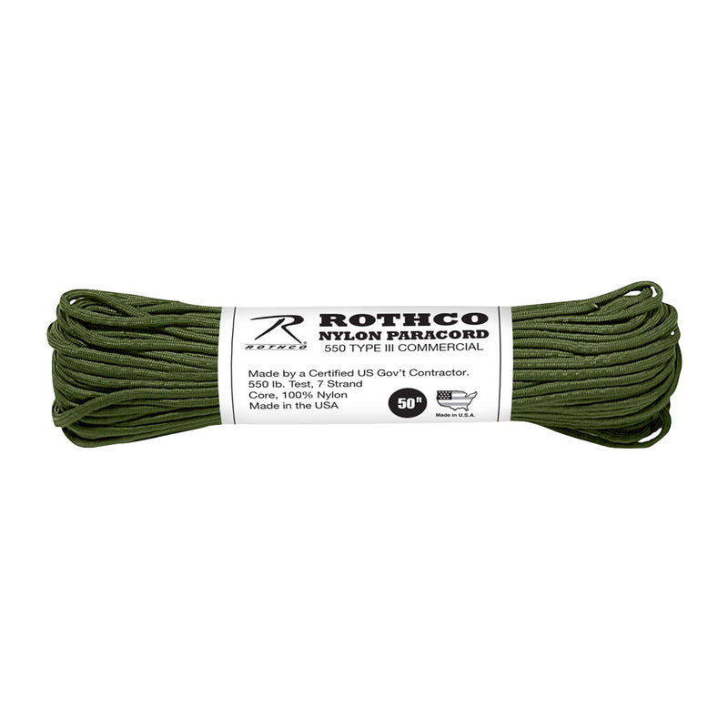 Rothco Nylon Paracord Olive Drab