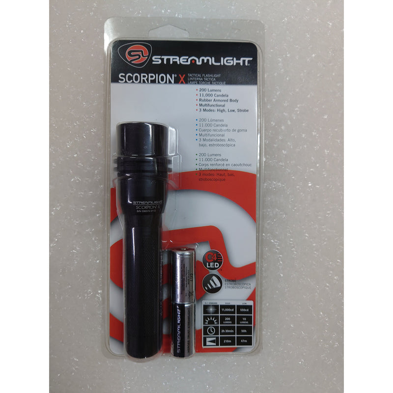 Streamlight Scorpion X - 2 X CR123A - 200 lumens