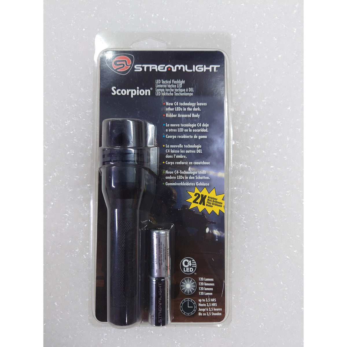 streamlight scorpion x flashlight Streamlight Scorpion LED Handheld Flashlight