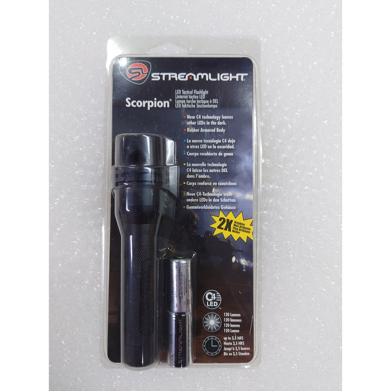 streamlight scorpion flashlight bulb Streamlight Scorpion LED Handheld Flashlight